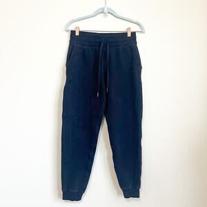 Lululemon Scuba High Rise Womens Joggers Sweats Pants Size 6 Black Athletic